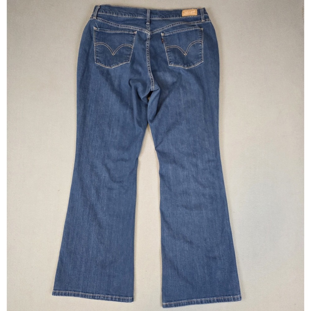 Vintage Levi's 515 Jeans Women 34x30 Low Rise Boot Cut Stretch Size 14 Y2K - Picture 2 of 10